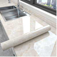 ราคา วอลเปเปอร์ สติ๊กเกอร์ลายหินอ่อน สติกเกอร์ติดผนัง มีกาวในตัว 60x300ซ ม กันน้ำ สำหรับห้องครัว สติ๊กเกอร์ติดครัว วอลเปเปอร์ลายหินอ่อน (22484364453)