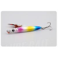 ราคา Fishing Lure Jigging Hook 7g 10g 15g 20g 30g Vib Fishing Spinner Bait Laser Metal Jig Spoon Fishing Lure (20495618836)