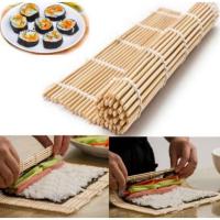 ราคา เสื่อม้วนซูชิ เสื่อไม้ทำซูชิ ที่ม้วนซูชิแบบไม้ เสื่อไม้ไผ่สำหรับทำข้าวปั้น เสื่อม้วนข้าวญี่ปุ่น ข้าวปั้น ข้าวห่อสาหร่าย (11050563751)