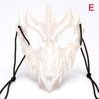 ราคา DreamDomicile หน้ากากปาร์ตี้ยาวฟันปีศาจซามูไรโครงกระดูกครึ่งหน้าหน้ากากหมาป่ามังกรเสือคอสเพลย์อุปกรณ์ประกอบเครื่องแต่งกายฮาโลวีน (22545082411)