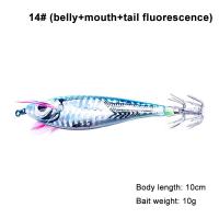 ราคา MAI YALUO Onsale กุ้งมีแหวนตะขอหมึกม้วนผ้าหมึกเหยื่อกุ้งทะเลตะขอหมึกจำลองหมึกใหม่ (22837900996)