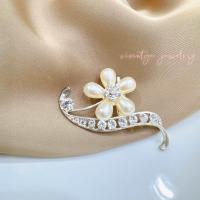 ราคา เข็มกลัด ติดสังวาลย์ เข็มกลัดติดเสื้อ เข็มกลัดชุดไทย สีเงินสีทอง (23069434857)