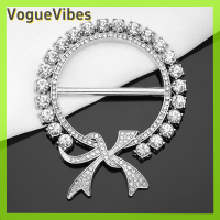 ราคา VogueVibes เข็มกลัดติดคริสตัลพลอยเทียมติดหัวเข็มขัดผ้าฮิญาบแบบมุสลิมผ้าพันคอผ้าไหมมุมเข็มกลัดอัลลอย (22565603462)