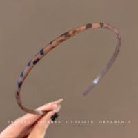 ราคา เครื่องประดับผมที่คาดผมแฟชั่นมีฟันกันลื่นแถบคาดศีรษะพิมพ์ลายเสือดาว (23042612708)