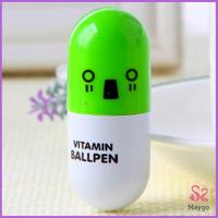 ราคา MAYGO ปากกาแคปซูล ปากกาลูกลื่น ปากกาแฟชั่น capsule ballpen มีสินค้าพร้อมส่ง on sale (14072201513)