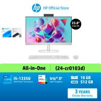 ราคา HP All in One 24 cr0103d Intel Core i5 1335U 16 GB 512 GB Win11 Home MS HS 2021 3 Years (22897642057)