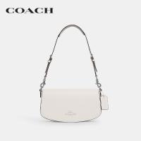ราคา COACH กระเป๋าสะพายไหล่ผู้หญิงรุ่น Andrea Shoulder Bag CT768 SV HA สีขาว (22821136651)