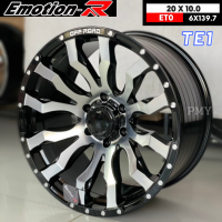 ราคา ล้อแม็กขอบ 20x10 0 ET0 6x139 7 ยี่ห้อ Emotion รุ่น TE1 BKVF ราคาต่อ1วง ขายยกชุด4วงเท่านั้น งานคุณภาพ ราคาพิเศษ พร้อมส่งฟรี (18235068250)