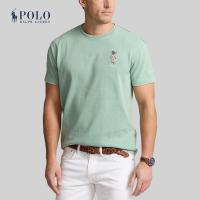 ราคา Polo Ralph Lauren เสื้อยืดผู้ชาย Classic Fit Polo Bear Jersey T Shirt รุ่น MNPOTSH1N822265 สีเขียว (22852001975)
