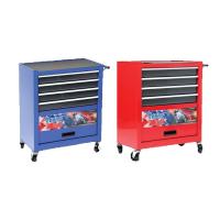 ราคา Texas bull ตู้เครื่องมือรถเข็น 4 ลิ้นชัก 1 ตู้ สีแดง (20893975818)