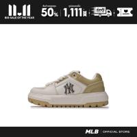 ราคา MLB รองเท้าผ้าใบ ยูนิเซ็กส์ Chunky Liner Wide Saffiano รุ่น 3ASXCWN4N 50BGL สีเบจอ่อน (22118836224)