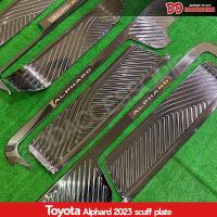 ราคา ชายบันได alphard vellfire 40 2023 2024 2025 2026 2027 8 ชิ้น ไม่มีไฟ สีดำเงา อลูมิเนียม ใหม่ล่าสุด แยก Vellfire alphard (20938092464)