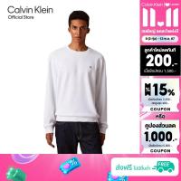 ราคา CALVIN KLEIN สเวตเชิ้ตผู้ชาย ทรง Relaxed รุ่น J326895 YAF สีขาว (23059246980)