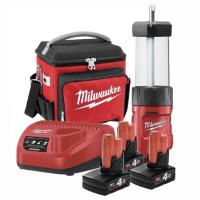 ราคา Milwaukee ชุดคอมโบตะเกียงพร้อมล้อมวงชิลล์ M12 SET1H 403B SA (22677554485)