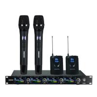 ราคา ไมค์ ลอย ไร้ สาย conference ไมค์ประชุมไร้สาย uhf ไมค์ลอยคู่ ไมค์ลอยราคาถูก ไมค์ลอยไร้สาย 4 Channel ไมร์โคโฟนไรสาย 100m 328ft For โบสถ์ ห้องเรียน ตระกูล Meeting (22581256867)