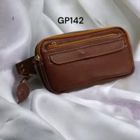 ราคา GPBAGS กระเป๋าคาดเอวหนังชามัวส์ GP142 05 กระเป๋าคาดเอว คาดอกหนังวัวแท้ ขนาด 9 นิ้ว (22636837579)