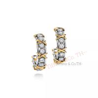 ราคา Tiffany Co Schlumberger Twentie Stone ต่างหูทองคำฝังเพชร ต่างหูออกแบบแบรนด์หรูสำหรับคนรักของขวัญที่โรแมนติกที่สุด (23126569570)