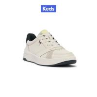 ราคา KEDS รองเท้าผ้าใบ แบบผูกเชือก รุ่น THE COURT LEATHER สีขาว WH68184 (22780611730)
