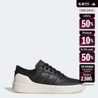 ราคา adidas Tennis Lifestyle Court Revival Cloudfoam Modern Lifestyle Court Comfort Shoes Women Black HP2611 (22439417279)