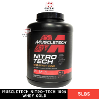 ราคา MuscleTech Nitro Tech 100 Whey Gold 5 LBS Muscletech (22568591019)