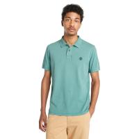 ราคา Timberland Men s Washed Short Sleeve Polo Shirt เสื้อโปโล TS24A6R29 (21689686807)