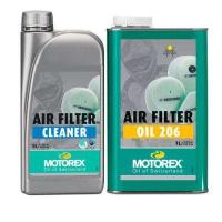 ราคา ชุดน้ำยาล้าง เคลือบกรอง MOTOREX Air Filter Cleaner Air Filter Oil 206 ของแท้ 100 (20875116140)