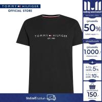 ราคา Tommy Hilfiger เสื้อยืดผู้ชาย รุ่น MW0MW16171 BDS สีดำ ทรง Slim Fit (21419488392)