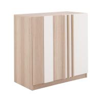 ราคา INDEX LIVING MALL ตู้บานเปิด รุ่นวาร่า ขนาด 80 ซม สีเลอบาน่า โอ๊ค ขาว (22633963664)