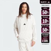 ราคา adidas Lifestyle adidas Embroidery Woven 1 2 Zip Top Men White IP3799 (22440644091)