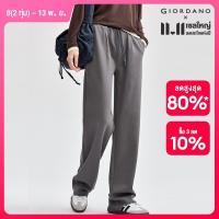 ราคา Giordano Women Pants Contrasting Exposed Seam Drawstring Elastic Waist Sweat Pants Basic Quality Fashion Casual Pants 1341419 Free Shipping 13414191 (22793103338)