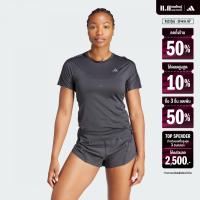ราคา adidas Running Adizero Running Tee Women Black IK9710 (22434736613)