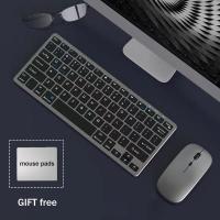 ราคา For Apple Wireless Bluetooth Keyboard 5 0 Touch Magic Mouse For Macbook Pro Air Mini Laptop Tablet PC iPad Gaming Ergonomico Silent MouseFor Air For Ipad Mini MacComputer Macbook IBook (22723200407)