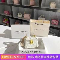 ราคา 9Liกระเป๋าทรงกล่องหนังแท้ลายนูนสีชมพูสำหรับฤดูร้อนยี่ห้อ chalie kolsr กระเป๋าทรงขนมจีบแบบถือดูแพงกระเป๋าสะพายไหล่สะพายข้าง (22739718978)