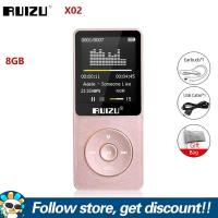 ราคา 901 RUIZU เครื่องเล่น X02เสียง MP3 GB พกพาได้Walkman Ultrathin น้ำหนักเบา1 8นิ้วหน้าจอนักเรียนเครื่องมือการเรียนรู้ภาษาอังกฤษขนาดเล็กกระเป๋าเครื่องเล่นวิดีโอรองรับวิทยุ FM นาฬิกาปลุกเปิด ปิดได้ป้องกั 