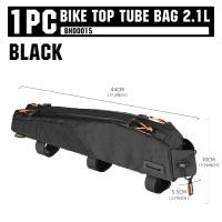 ราคา กระเป๋าโครงเหล็กด้านบนจักรยาน Rhinowalk กันน้ำ1 2L 2 1L จักรยานสำหรับการจัดเก็บจักรยาน MTB และจักรยานเสือหมอบกระเป๋าปั่นจักรยานขนาดพอดีกับกระเป๋าเก็บของเดินทางที่มีความยาวเฟรมใหญ่กว่า (22959251943)