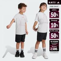 ราคา adidas ไลฟ์สไตล์ ชุดเสื้อยืดและกางเกงขาสั้น adidas Star Wars สำหรับเด็ก เด็ก สีเทา IV9644 (22435140283)