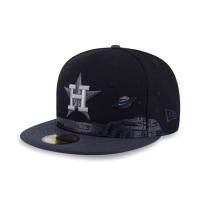 ราคา New Era หมวกรุ่น 59Fifty Pack Planetary Houston Astros Cooperstown Black 59Fifty Cap (22817555930)