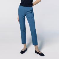 ราคา ESPADA กางเกงทรงสลิม ผู้หญิง สีน้ำเงินเข้ม Slim Fit Trousers 04531 (22942227985)