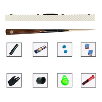 ราคา JX ไม้สนุ๊กเกอร์พร้อมกล่องและอุปกรณ์ ไม้คิว กล่องไม้คิวสนุ๊ก โต๊ะสนุ๊ก ไม้คิวสนุ๊ก ไม้คิวสนุ๊กเกอร์ ไม้คิวพลู ไม้คิวสนุก 2 ท่อน (16504115362)