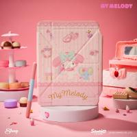 ราคา My Melody and Kuromi Limited Collection People เคสสำหรับไอแพด Pro 11 M1 M2 Air 4 6 Pro 12 9 10 9 Gen10 เคสเก็บปลอกปากกาได้ แถมปลอกปากกาฟรี ลายมายเมโลดี้ คุโรมิ ของแท้ (22363985897)