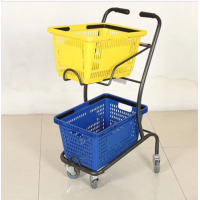 ราคา รถเข็นตะกร้า รถเข็นช็อปปิ้ง รถเข็นซุปเปอร์มาร์เก็ต shopping cart (22849293106)