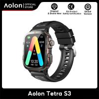 ราคา Aolon Tetra S3 สมาร์ทวอทช์ 1 96 นิ้ว จอใหญ่ นาฬิกากีฬากลางแจ้ง 420mAh แบตอึด นาฬิกาวิ่ง ภาษาไทย รองรับ Bluetooth Calling ตรวจวัดสุขภาพ 24ชม (23042221899)