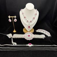 ราคา ชุดเครื่องประดับไทย ทรง cz series ชุบสีทอง สีเงิน สร้อยคอ เข็มขัด ปิ่นปักผม สังวาลย์ ชุดไปงานเลี้ยง งานแต่งงาน ประกวดนางงาม เทศกาล และงานอื่นๆ (23098664487)