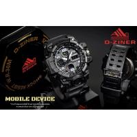 ราคา นาฬิกา D ZINER ของแท้ 100 รุ่น DZ 8119 พร้อมกล่องกล่องแบรนด์ D ZINER สายRubber ใช้ได้ 2 ระบบ ทั้ง Digital และ Analog ดูวันที่ ตั้งปลุก จับเวลา กันน้ำ เขียวทหาร (7593619889)
