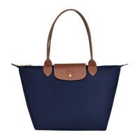 ราคา longchamp bag original Le Pliage long handle M L Tote bag Shopping Bag water proof foldable (20666481692)