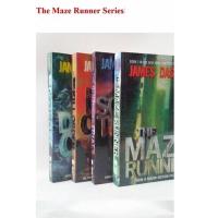 ราคา Ready Stock เวอร์ชั่นภาษาอังกฤษดั้งเดิมของ The text MAZE Trilogy Full 4 books of the MAZE runner Series books (2189120564)