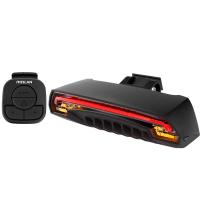 ราคา MEILAN ไฟท้ายจักรยาน X5อัจฉริยะ USB LED ไร้สายรีโมทคอนโทรลจักรยานเสือภูเขาเลเซอร์เลี้ยวไฟจักรยานสัญญาณเลี้ยวแบบเลเซอร์ (22508310409)