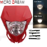 ราคา ไฟหน้ารถจักรยานยนต์ไฟหน้า Motocross Enduro Light Off Road สำหรับ Honda CRF450 CRF300 CRF250 CRF230 CRF125 CRF XR CR 650 (21564117690)