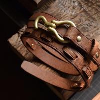 ราคา Handmade เข็มขัดหนังวัวแท้อเมริกัน Retro ทองแดง Hook Buckle เรียบง่าย ลำลอง ผู้หญิง เข็มขัด เฉพาะบุคคล สไตล์ อินเทรนด์ Match (22483655586)