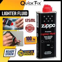 ราคา Quickfix Zippo Oil Original 125ml Made in USA windproof Zippo Ori Premium Fluid Refill Art rendering (23106781293)